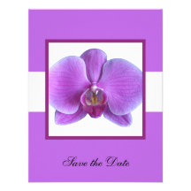 Reserva de la orquídea la invitación del boda de l