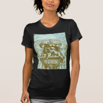 Reserva de la querube del vintage el diseño de la  camisetas