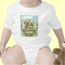 Reserva de la querube del vintage el diseño de la  camisetas