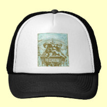 Reserva de la querube del vintage el diseño de la  gorras