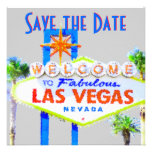 Reserva de Las Vegas la fecha invitaciones