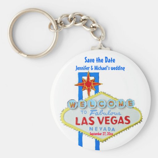 Reserva de Las Vegas la ocasión modificada para re Llaveros Personalizados