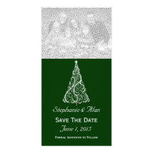 Reserva del árbol de navidad la fecha PhotoCards Tarjetas Fotográficas Personalizadas