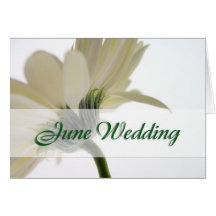 Reserva del boda de junio la tarjeta de fecha