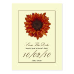 Reserva del boda de la caída la flor del otoño de 