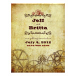 Reserva del boda de Steampunk del Victorian la fec Comunicados Personales