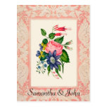 Reserva del boda del Victorian la fecha Tarjetas Postales