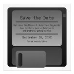 Reserva del disco blando la invitación de la fecha