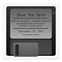 Reserva del disco blando la invitación de la fecha invitaciones