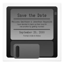 Reserva del disco blando la invitación de la fecha