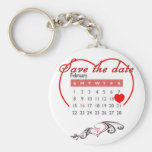 Reserva del el día de San Valentín el calendario l Llavero