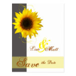 Reserva del girasol, la fecha postales