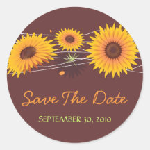 Reserva del girasol la invitación del boda de la f etiquetas  