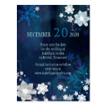 Reserva del invierno del azul y del blanco de coba