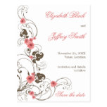 Reserva elegante de Fleur de los rosas rosados la 
