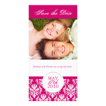 Reserva elegante del verano la fecha Photocard Tarjeta Fotografica Personalizada