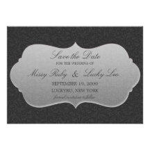 Reserva elegante la invitación de la fecha