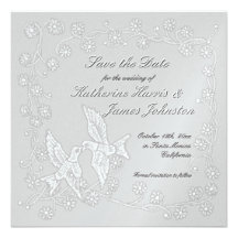 Reserva floral del platino del cordón la invitació