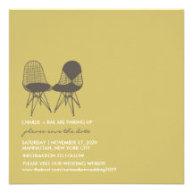 Reserva perfecta retra de Eames de los pares de la Anuncios Personalizados
