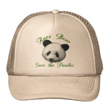 Reserva rara del oso las pandas gorros  