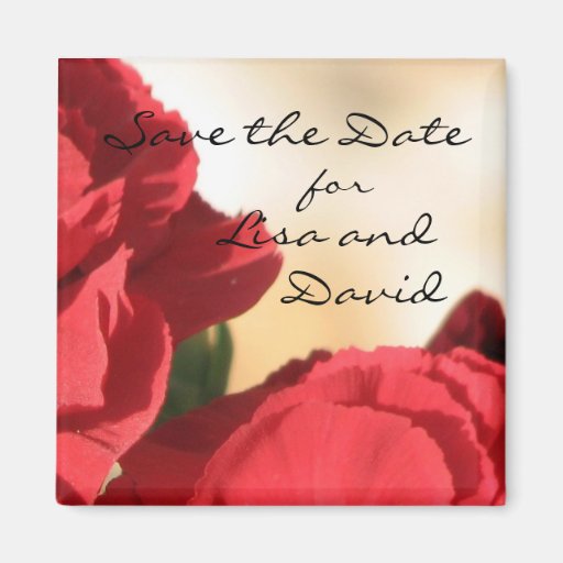 Reserva roja personalizada de Foral el imán de la 