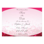 Reserva rosada del personalizable del Wildflower l Anuncio Personalizado