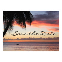 Reserva tropical la invitación de la fecha invitaciones