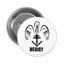 Resista, botón de Louisiane Maquis Pin