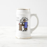 Respaldo de la impulsión dura chistoso taza