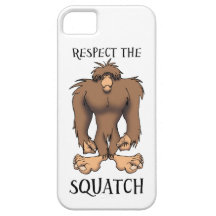 RESPECTO THESQUATCH iPhone 5 CARCASAS