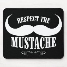 Respete el bigote $14,95 Mousepad Tapetes De Ratones