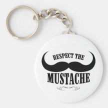 Respete el llavero del bigote $6,95