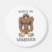 RESPETE EL SASQUATCH IMANES  