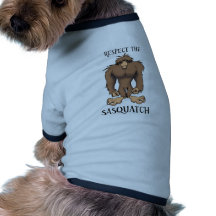 RESPETE EL SASQUATCH ROPA DE PERRO