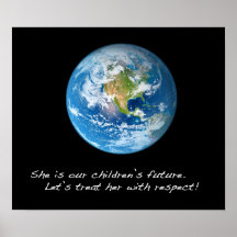 Respete la tierra posters