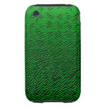 Resplandor amargo del arte abstracto tough iPhone 3 protectores