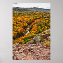 Resplandor del otoño poster