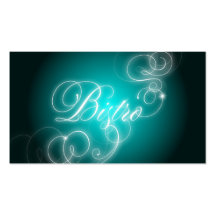 Resplandor elegante del Flourish de la tarjeta de 