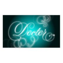 Resplandor elegante del Flourish de la tarjeta del Plantilla De Tarjeta De Negocio