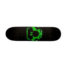 Resplandor en la seta oscura tablas de skate