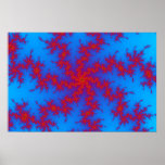 Resplandor roja posters