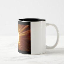 ¡Resplandor solar! Tazas