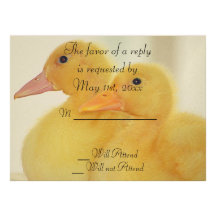 Respuesta animal del boda de la MOD del encanto de Invitacion Personalizada