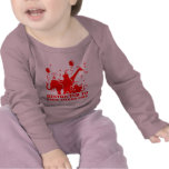 Restringido a los juerguistas solamente camiseta