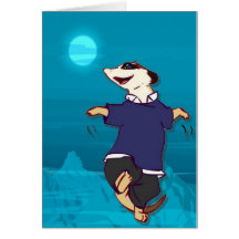 ¡Resuelva los meerkats, él es mi cumpleaños! Tarjeta
