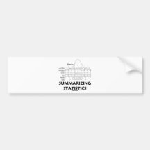 Resumir estadísticas pegatina de parachoque