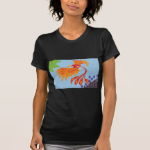 Resurgir del ave fenix t shirts