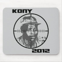 Retículos 2012 de la blanco de Kony José Kony Tapetes De Ratones