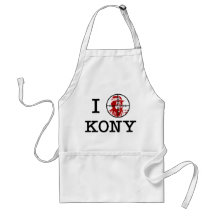Retículos 2012 de la blanco de Kony José Kony Delantales