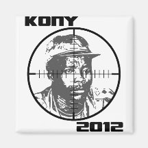 Retículos 2012 de la blanco de Kony José Kony Imanes De Nevera